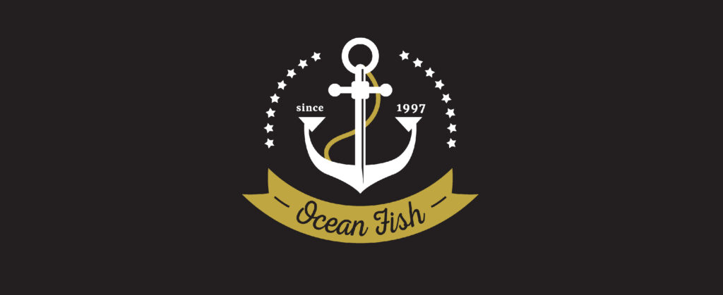 unique flow agency Emblem Logo